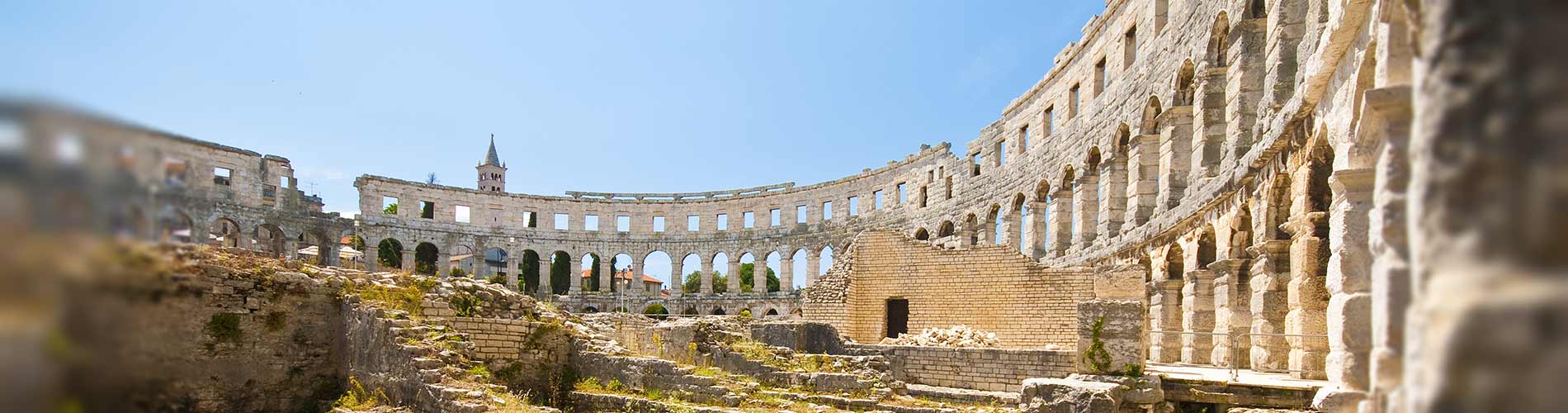 Inside the Roman amphitheater Pula Croatia.jpg