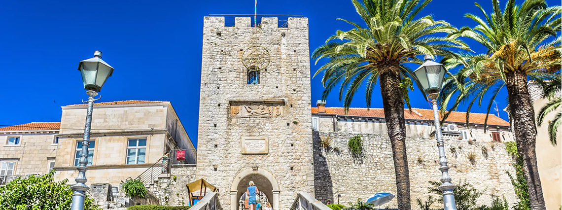 Island of Korcula and Dubrovnik - 4 Star Hotels
