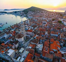 City of Split and Island of Hvar
