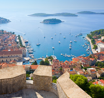 Dubrovnik and Hvar Island second option