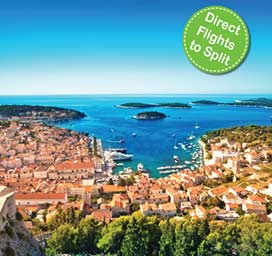 Holidays in Split,Croatia from Ireland